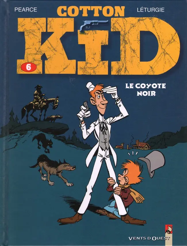 Couverture de l'album Cotton Kid Tome 6 Le coyote noir
