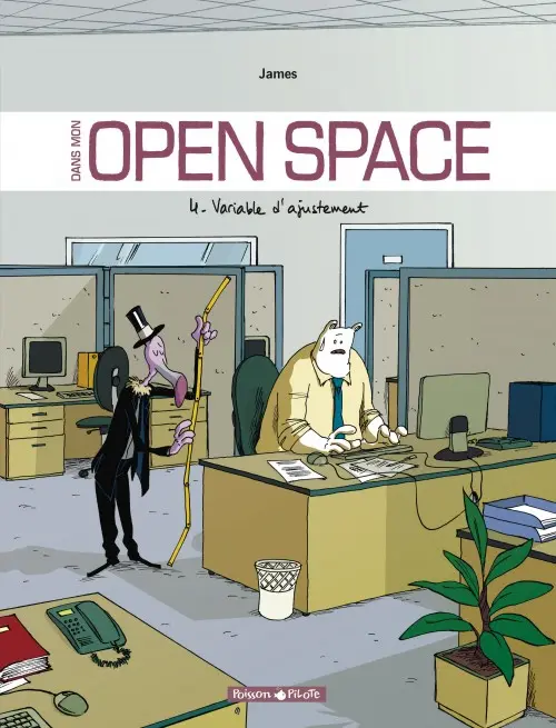 Couverture de l'album Dans mon open space Tome 4 Variable d'ajustement