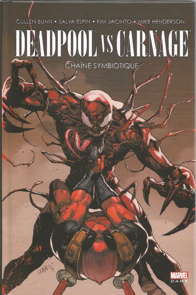 Couverture de l'album Deadpool vs. Carnage Chaîne Symbiotique