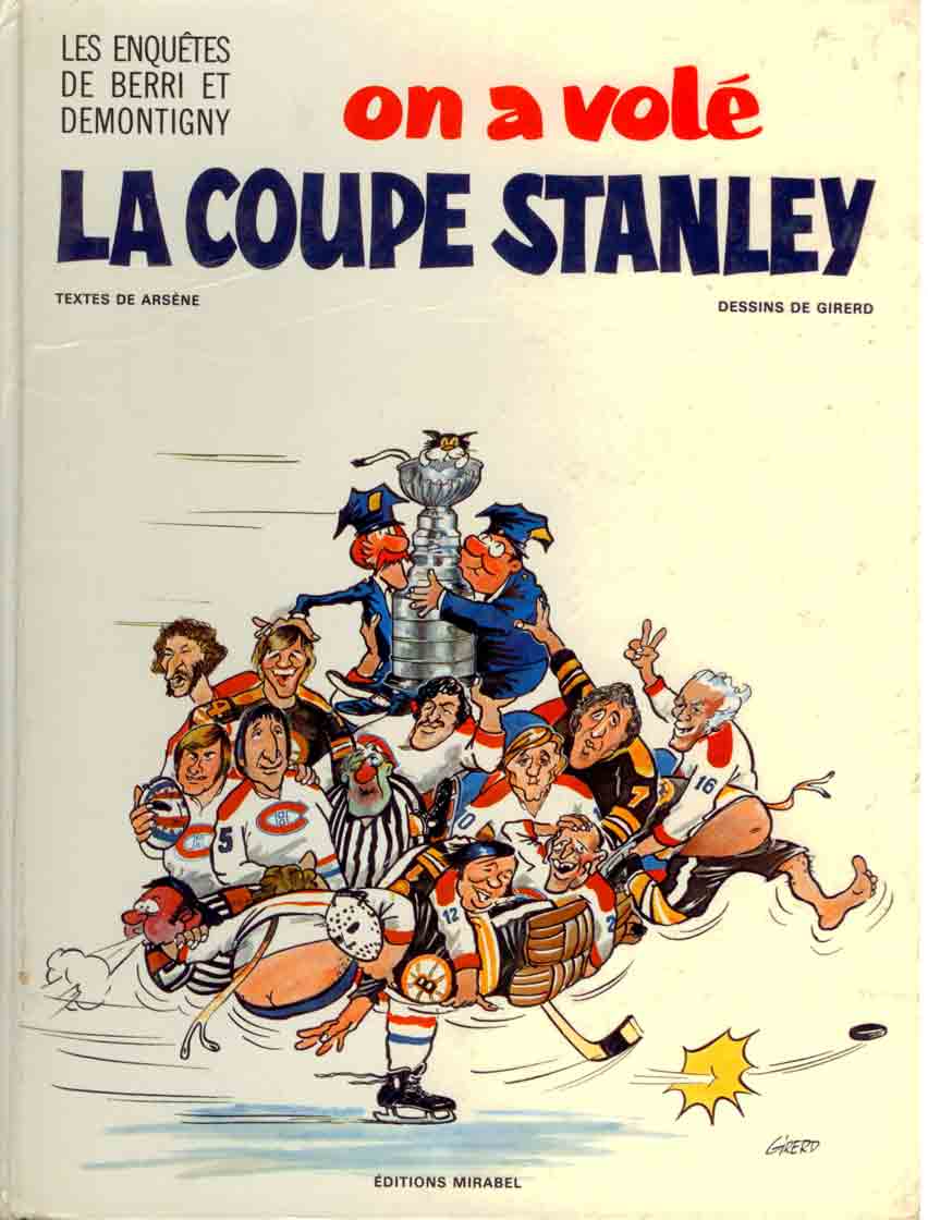 Couverture de l'album Les Enquêtes de Berri et Demontigny On a volé la coupe stanley