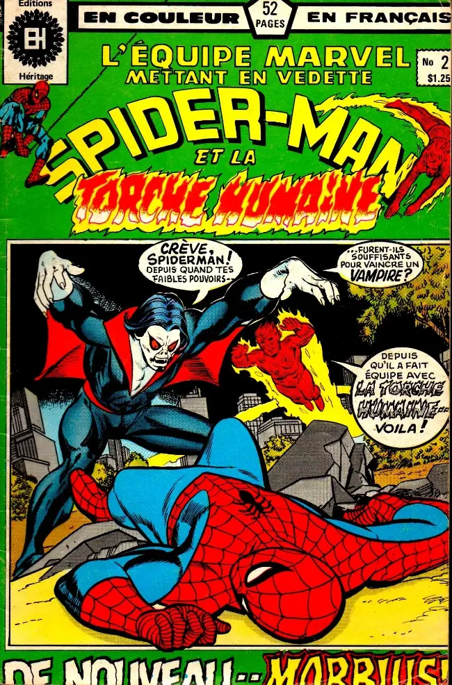 Couverture de l'album L'Équipe Marvel Tome 2 De nouveau... Morbius !