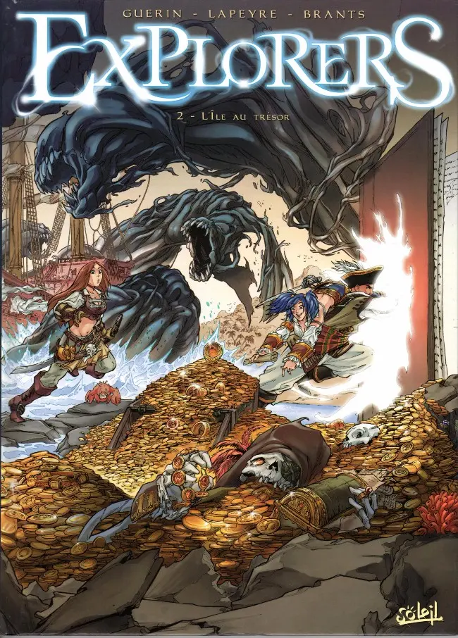 Couverture de l'album Explorers Tome 2 L'Île au trésor