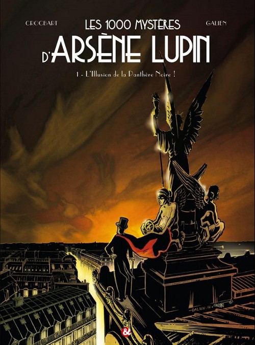 Couverture de l'album Les 1000 mystères d'Arsène Lupin Tome 1 L'illusion de la Panthère Noire !