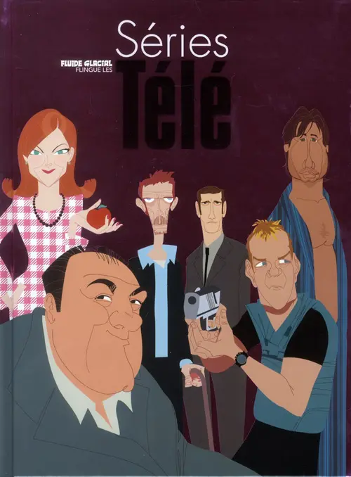 Couverture de l'album Fluide Glacial flingue les séries télé