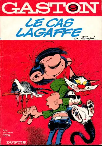 Couverture de l'album Gaston Tome 9 Le cas lagaffe