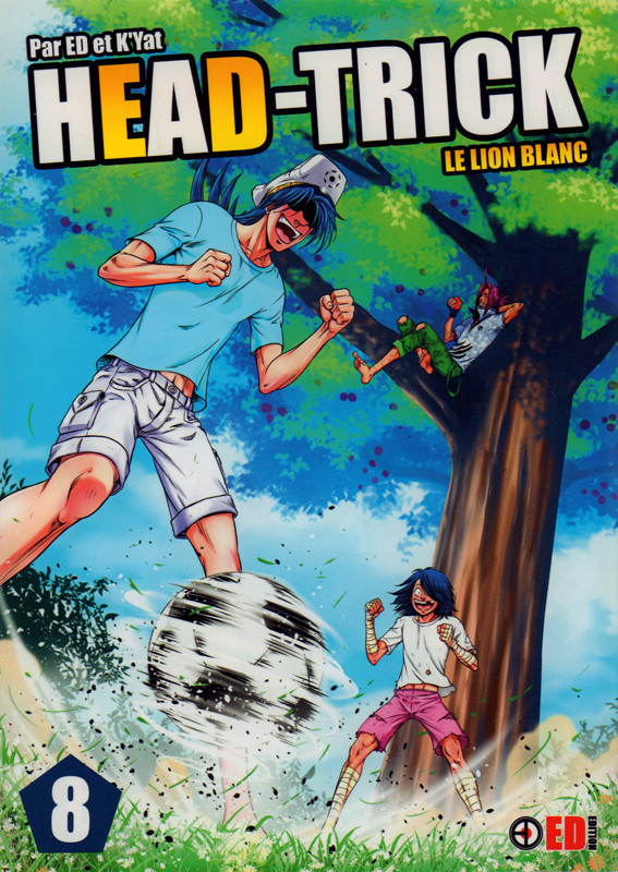 Couverture de l'album Head-Trick 8 Le lion blanc