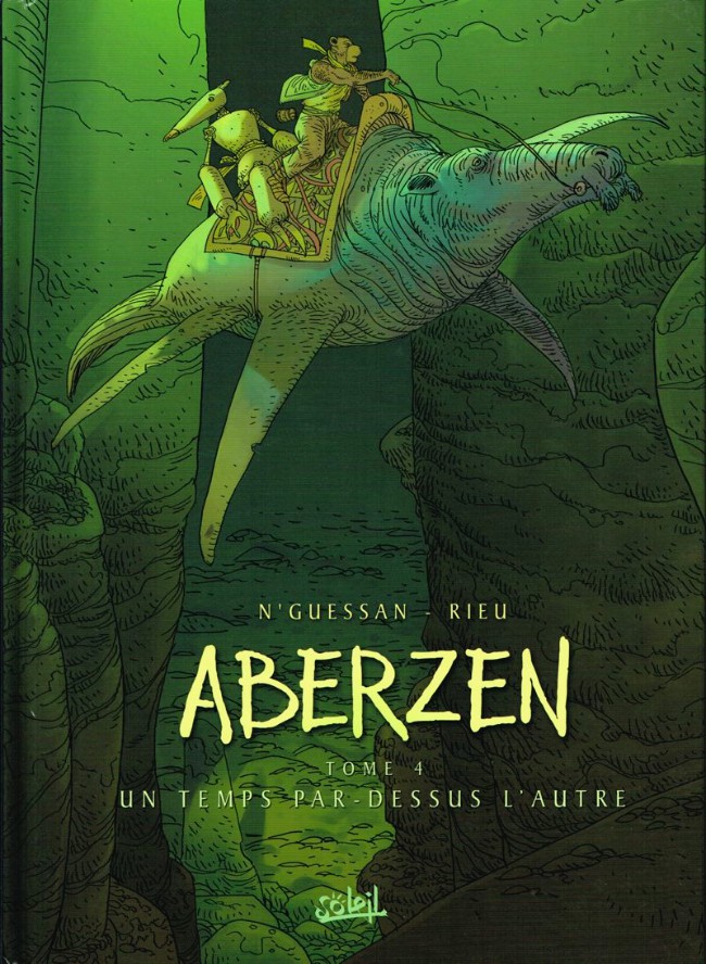 Couverture de l'album Aberzen Tome 4 Un temps par-dessus l'autre