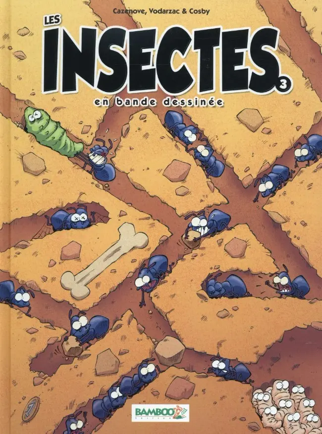 Couverture de l'album Les Insectes en bande dessinée 3