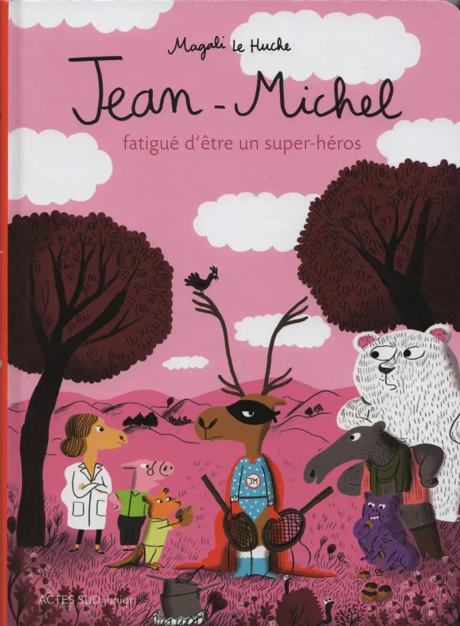 Couverture de l'album Jean-Michel le Caribou Tome 9 Jean-Michel fatigué d'être un super-héros