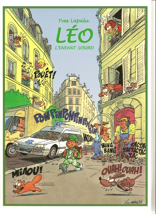 Couverture de l'album Léo, l'enfant sourd 1