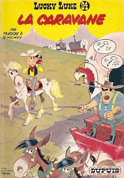 Couverture de l'album Lucky Luke Tome 24 La caravane