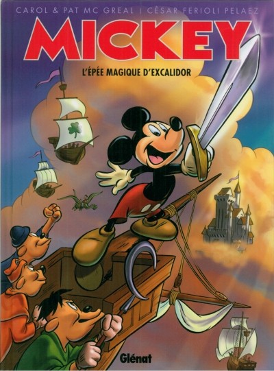 Couverture de l'album Mickey - L'épée magique d'Excalidor