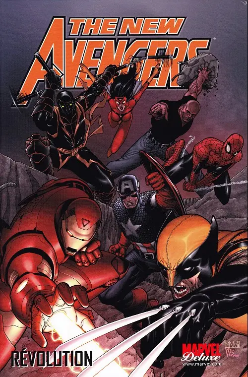 Couverture de l'album The New Avengers Tome 3 Révolution