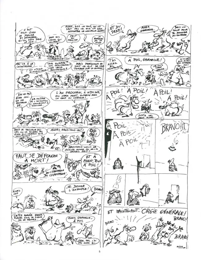 Planche de l'album On vit une époque formidable !