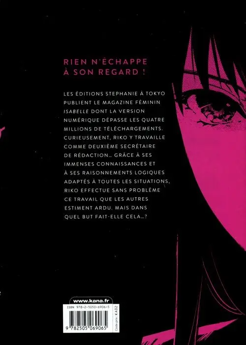 Verso de l'album Q Mysteries 9