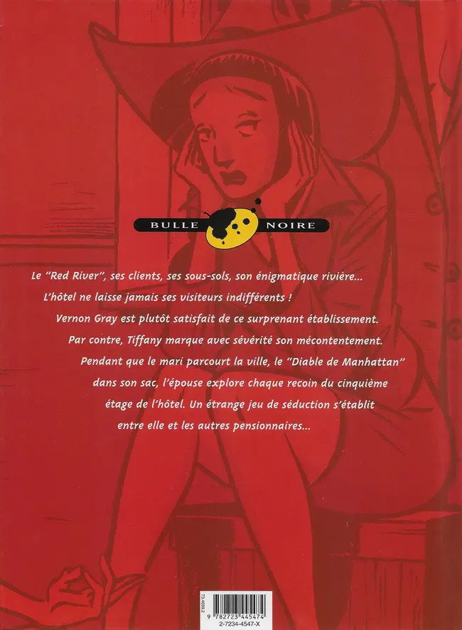 Verso de l'album Red River Hotel Tome 3 Le diable, le hasard et les femmes nues