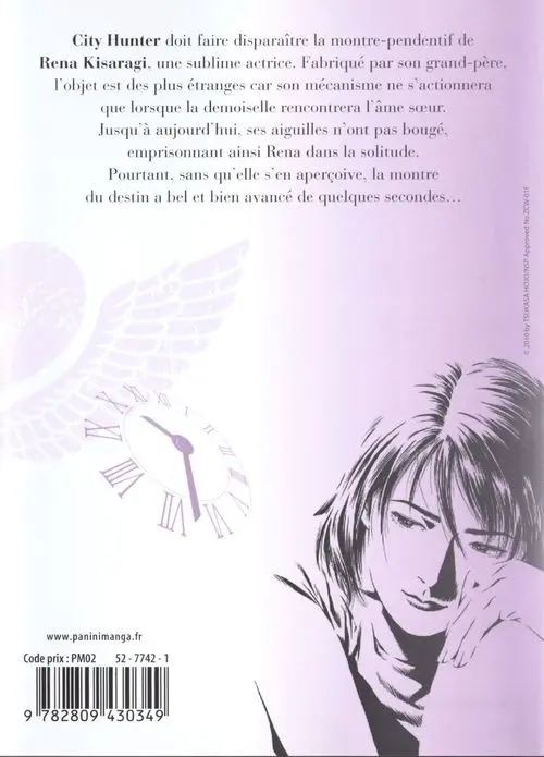 Verso de l'album Angel Heart - 2nd Season 1