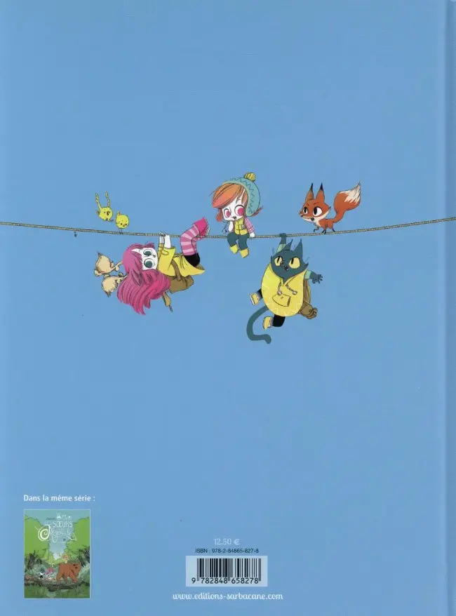 Verso de l'album Les Soeurs Moustaches Tome 2 Le mystère de la vieille souche