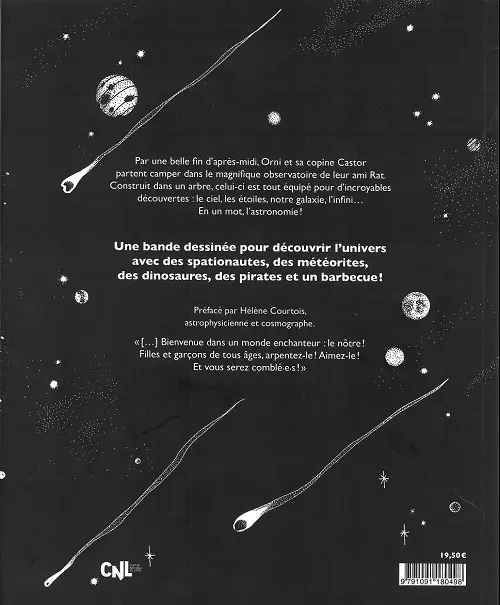 Verso de l'album Le Super week-end ... 1 Le Super week-end de l'espace