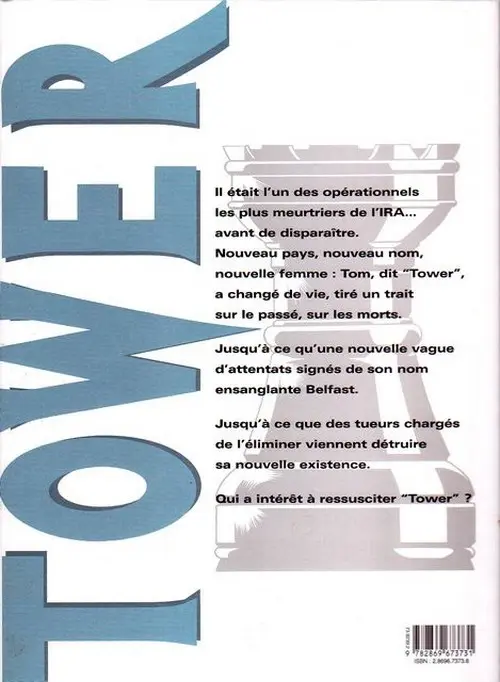 Verso de l'album Tower Tome 1 Ouverture