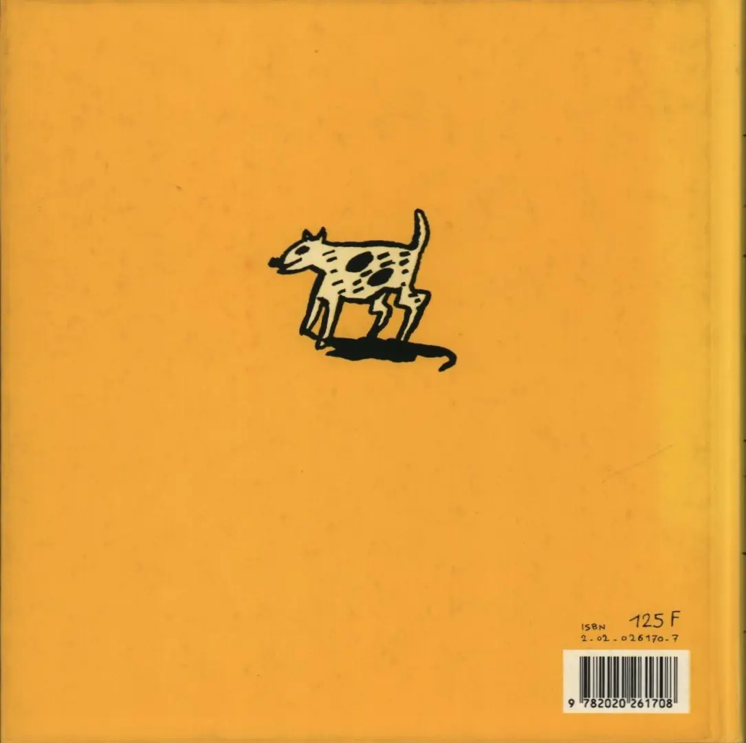 Verso de l'album Carnet de voyages Tome 1 1981-1989