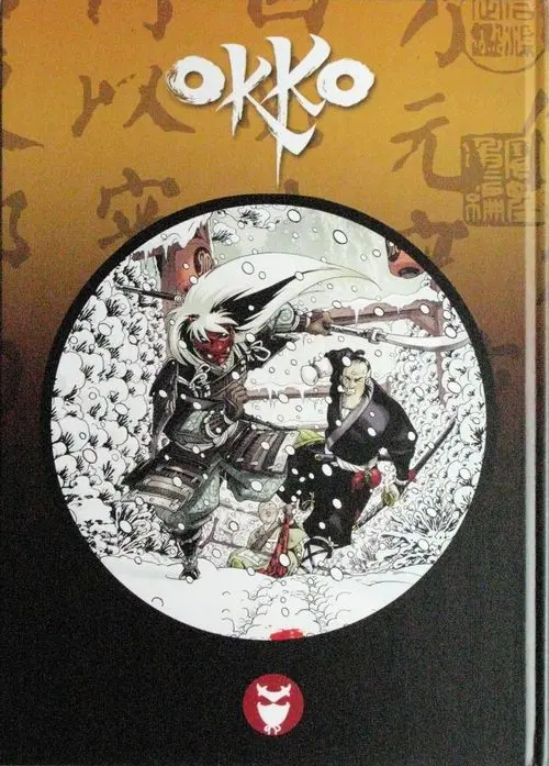 Verso de l'album Okko Tome 8 Le cycle du feu II