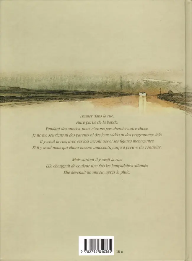 Verso de l'album Baci dalla provincia / Bons baisers de la province Bons baisers de la province