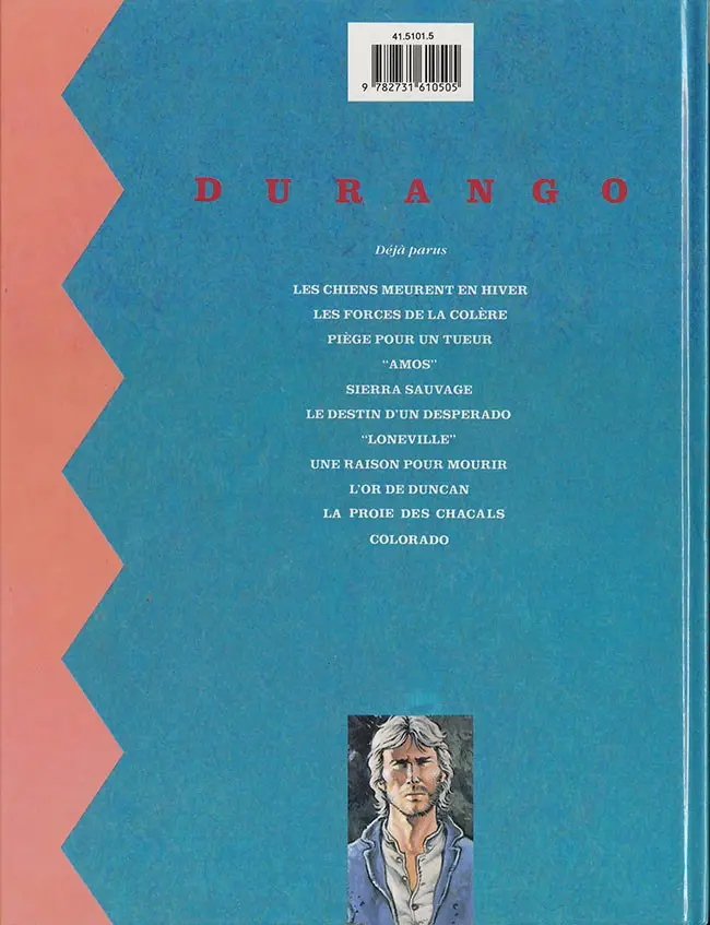 Verso de l'album Durango Tome 11 Colorado