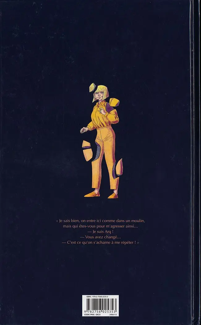 Verso de l'album Arq Tome 14 Intrus
