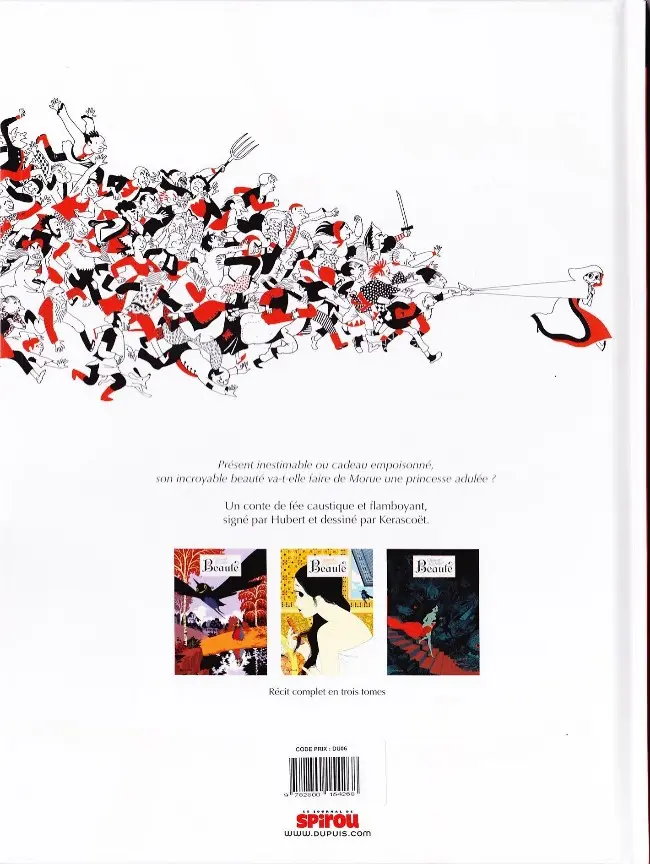 Verso de l'album Beauté Tome 3 Simples Mortels