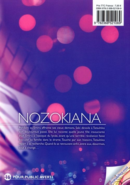 Verso de l'album Nozokiana 12