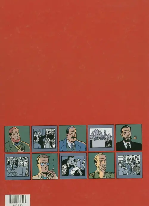 Verso de l'album Blake et Mortimer Tome 14 La Machination Voronov