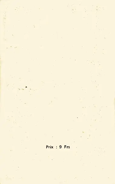Verso de l'album Nova Album N° 9