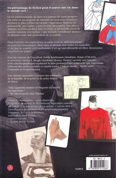 Verso de l'album C'est un oiseau...