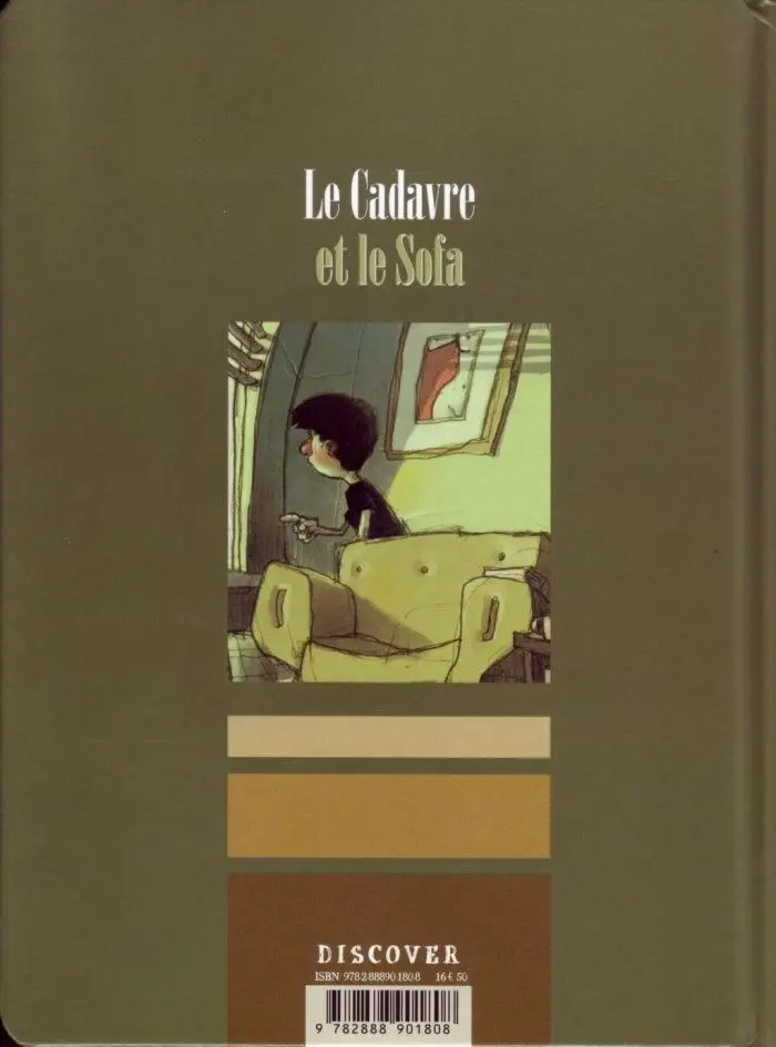 Verso de l'album Le Cadavre et le sofa