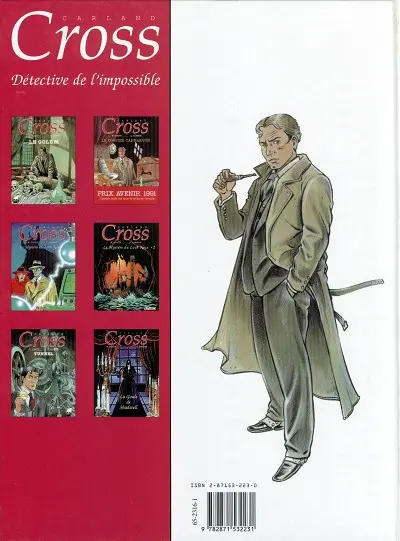 Verso de l'album Carland Cross Tome 6 La goule de Shadwell