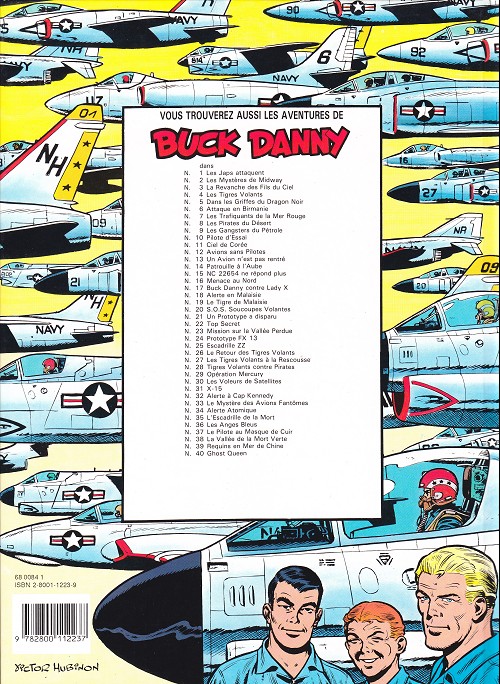 Verso de l'album Buck Danny Tome 27 Les tigres volants à la rescousse !