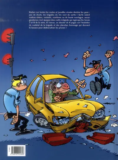 Verso de l'album Les Gendarmes Intégrale 4