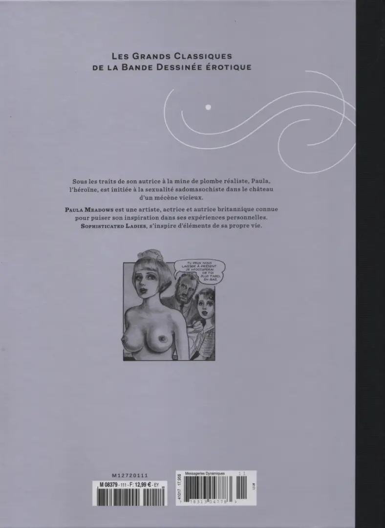 Verso de l'album Les Grands Classiques de la Bande Dessinée Érotique - La Collection Tome 111 Sophisticated Ladies