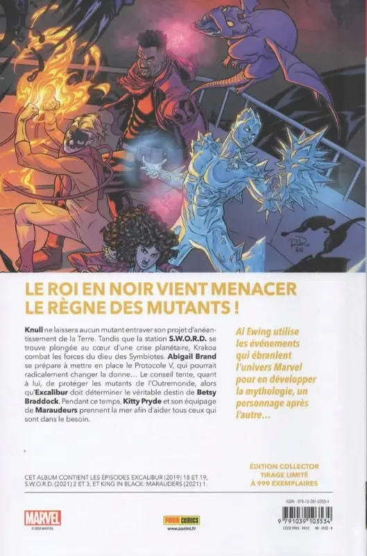Verso de l'album Reign of X Volume 05