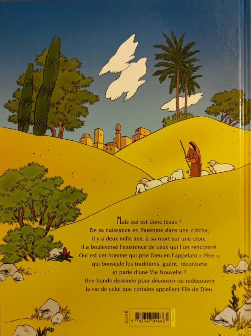 Verso de l'album Les Chercheurs de Dieu Tome 20 La vie de Jésus