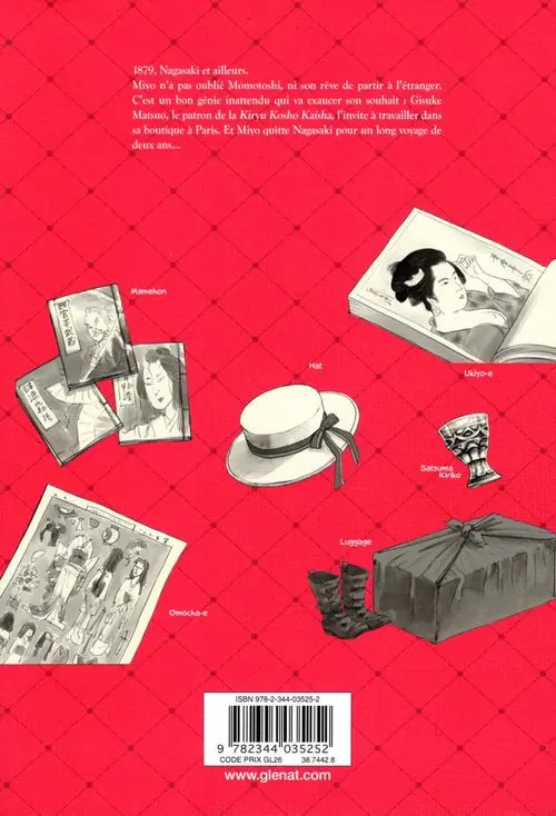 Verso de l'album La lanterne de Nyx 5