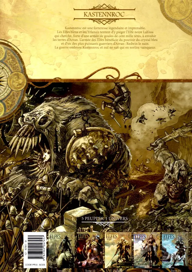Verso de l'album Elfes Tome 11 Kastennroc