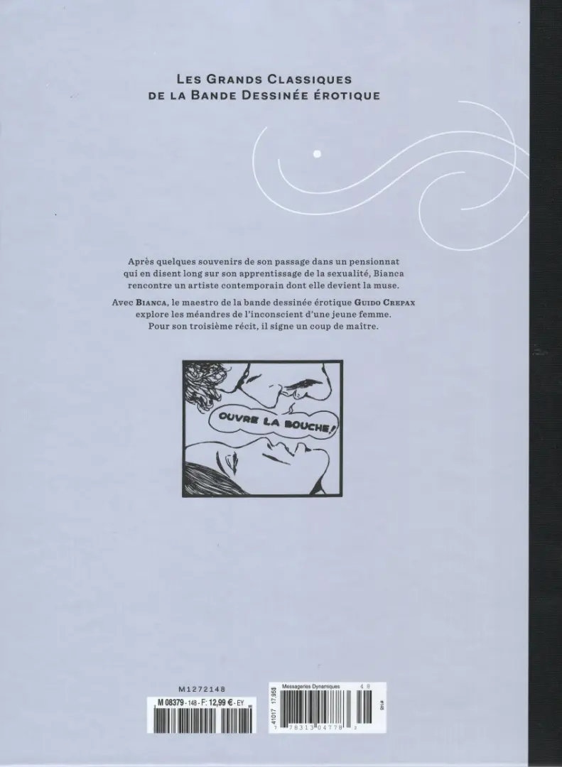 Verso de l'album Les Grands Classiques de la Bande Dessinée Érotique - La Collection Tome 148 Bianca - Tome 4
