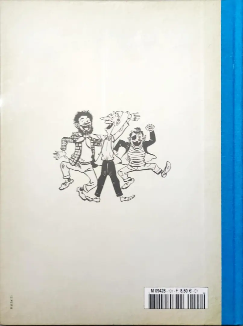 Verso de l'album Les Pieds Nickelés - La collection Tome 101 Les Pieds Nickelés au Mexique