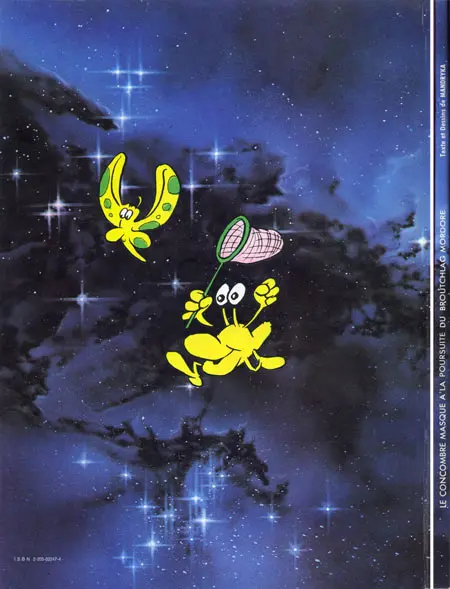 Verso de l'album Le Concombre masqué Tome 6 A la poursuite du Broutchlag mordoré
