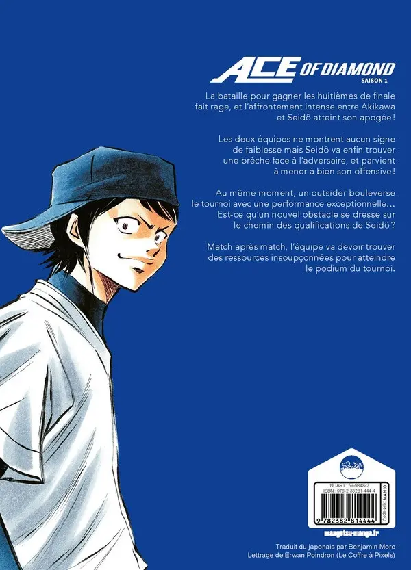 Verso de l'album Ace of Diamond 6
