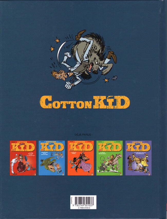 Verso de l'album Cotton Kid Tome 6 Le coyote noir