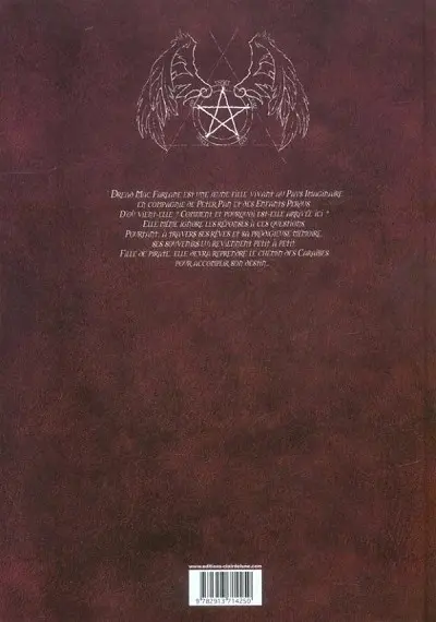 Verso de l'album Dread Mac Farlane Tome 1 La carte d'Estrechez
