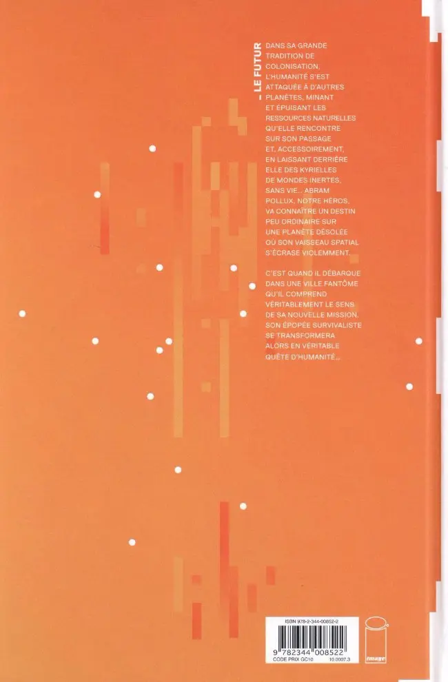 Verso de l'album Drifter 01 Crash